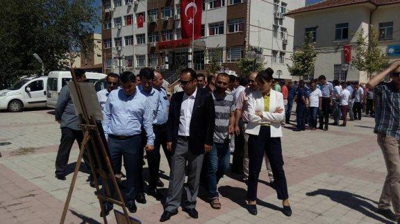 "15 Temmuz Demokrasi Zaferi ve Şehitleri Anma" temalı Resim Sergimizi açtık