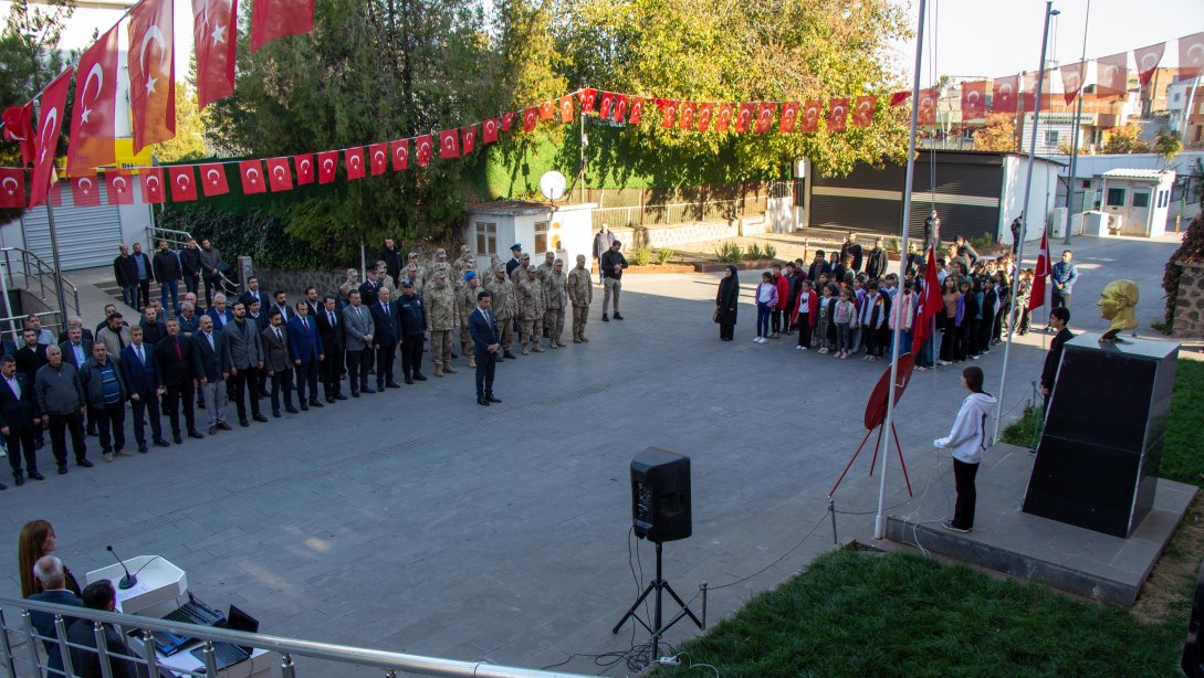 10 KASIM ATATÜRK'Ü ANMA TÖRENİ